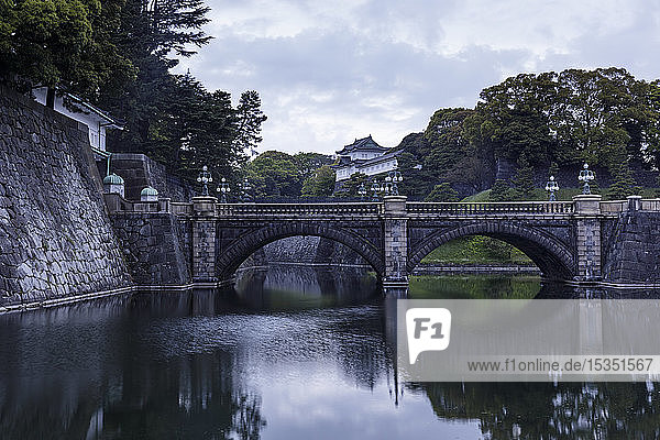 The Imperial Palace in central Tokyo  Japan  Asia