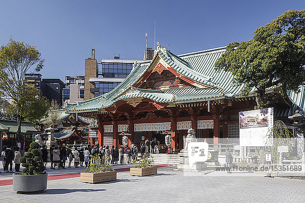 Kanda Myoujin Shrine in Binkyo  Tokyo  Japan  Asia