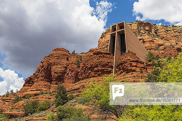 Kapelle des Heiligen Kreuzes  Sedona  Arizona  Vereinigte Staaten von Amerika  Nord-Amerika