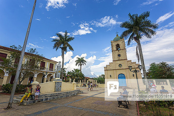 Kirche von Vinales  UNESCO-Weltkulturerbe  Vinales  Provinz Pinar del Rio  Kuba  Westindien  Karibik  Mittelamerika