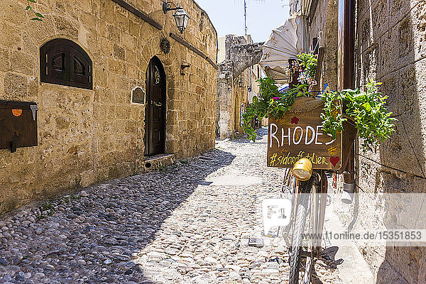 Altstadt  Rhodos  Dodekanes  Griechische Inseln  Griechenland  Europa