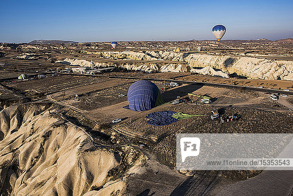 Heissluftballon �ber Göreme Kappadokien T�rkei
