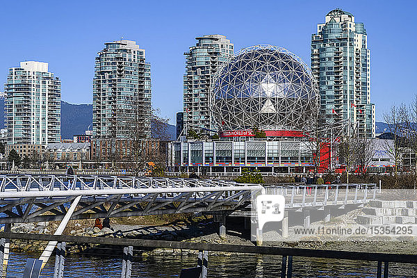 Science World at Telus World of Science; Vancouver British Columbia Canada