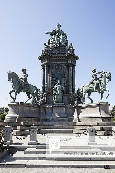 Maria-Theresien-Denkmal Maria-Theresien-Platz Wien Österreich Europa