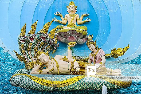 Hinduistische Götter Figuren in Mini Siam Pattaya  Thailand  Asien