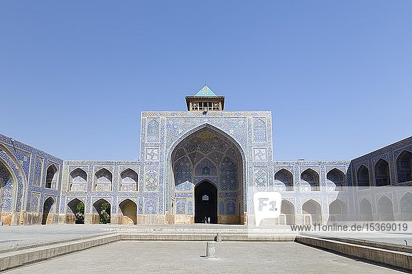 Masjed-e Shah oder Masjed-e Imam Moschee  Isfahan  Iran  Asien