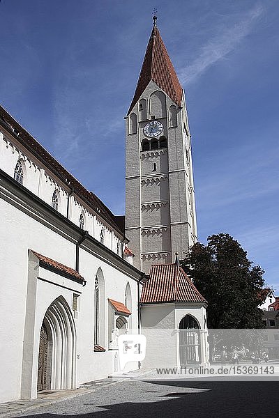Kirche in Kaufbeuren  Bayern  Deutschland  Europa