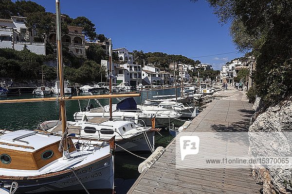 Fishing boats in the port of Cala Figuera, Majorca, Balearic Islands, Spain, Europe, Fishing boats in the port of Cala Figuera, Majorca, Balearic Islands, Spain, Europe