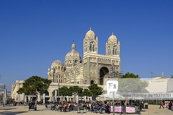 Kathedrale de la Major  Quai de la Tourette  Marseille  Provence-Alpes-Côte d'Azur  Frankreich  Europa