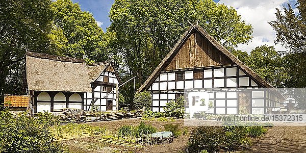 Museumshof Rahden  historisches Bauernhaus  Freilichtmuseum  Rhaden  Ostwestfalen-Lippe  Nordrhein-Westfalen  Deutschland  Europa
