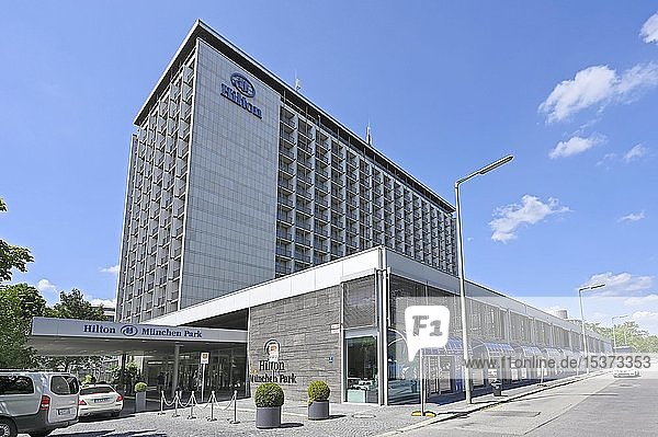 Hilton Hotel München Park am Tucherpark München Oberbayern Bayern Deutschland Europa