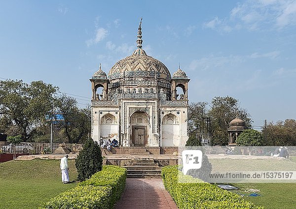Grabmal von Lal Khan  Lal Khanka Rauza  Varanasi  Uttar Pradesh  Indien  Asien
