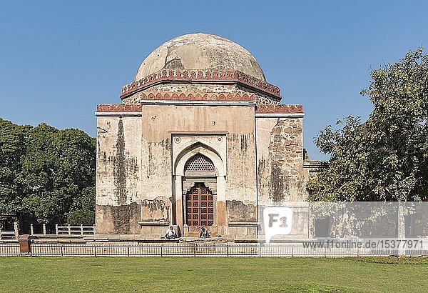 Grabmal von Feroz Shah  Hauz Khas Complex  Süd-Delhi  Indien  Asien