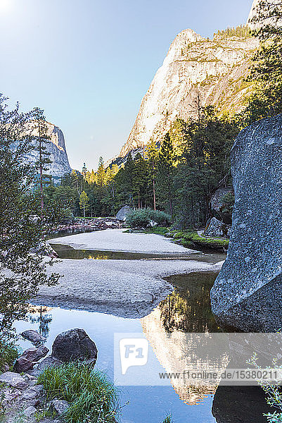 Yosemite-Nationalpark am Nachmittag  Kalifornien  USA