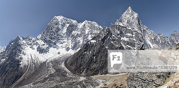 Ngozumba-Gletscher Cho Oyu Sagarmatha-Nationalpark Everest-Basislager-Trek Nepal