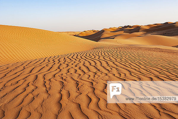 Sultanat Oman Wahiba-Sand Dünen in der Wüste