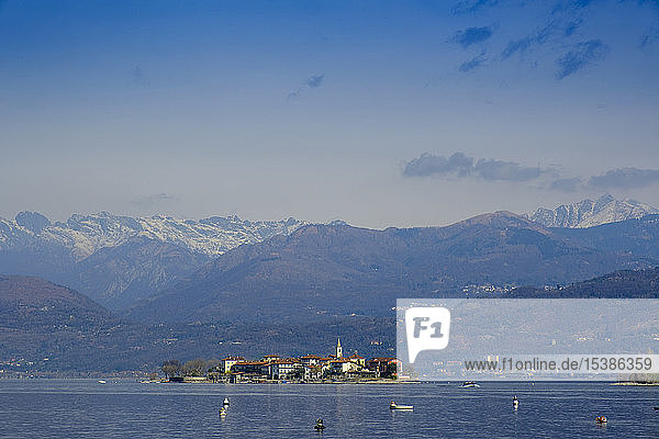 Italien  Piemont  Lago Maggiore  Stresa  Isola dei Pescatori