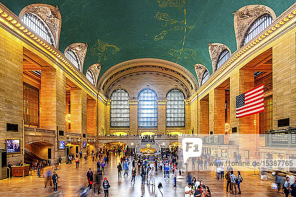 USA  New York City  Manhattan  Grand Central Station