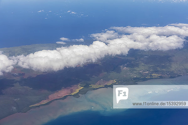 USA  Hawaii  Molokai  Aerial View