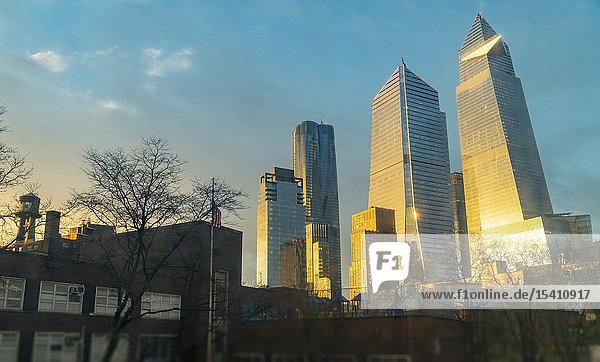 New York NY/USA-January 24 2019 10 Hudson Yards development in New York on Thursday January 24 2019. (© Richard B. Levine).
