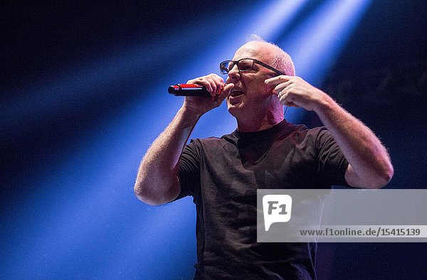 Madrid  Spain- May 14: Greg Graffin from Bad Religion punk-rock band performs in concert at Wizink center on may 14 2019 in Madrid  Spain (Photo by: Angel Manzano)