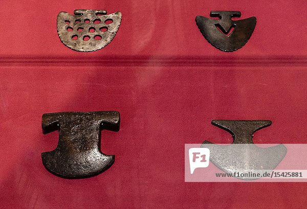 Peruvian Pre-Columbian Metallurgy Lima Art Museum Lima Peru.