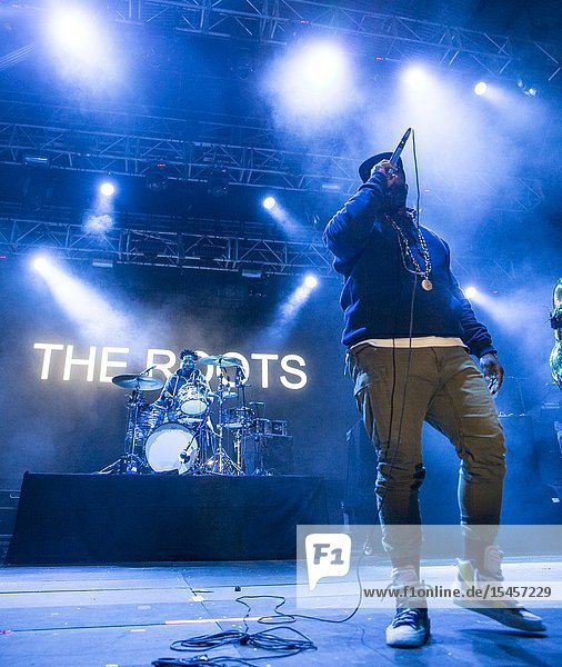 Madrid  Spain-July 5: Black Thought of The Roots performs on stage at the Noches del Botanico festival on july 5  2019 in Madrid  Spain (Photo by Angel Manzano)