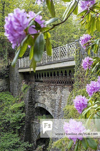 Devils Bridge Pontarfynach Wales.