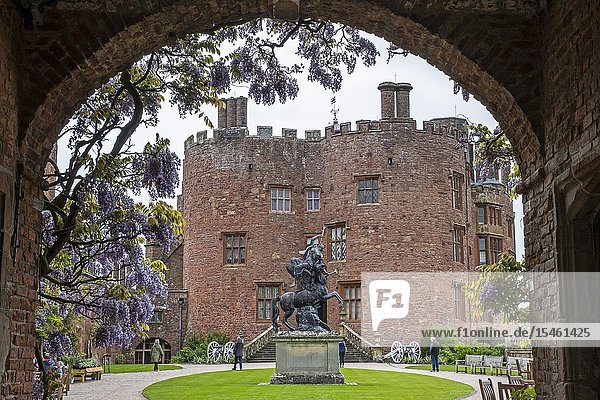 Powis castle Wales.