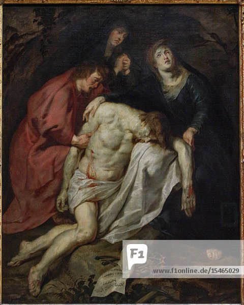 'Lamentation of Christ'  1616/17  by Anthonis van Dyck (1599-1641)