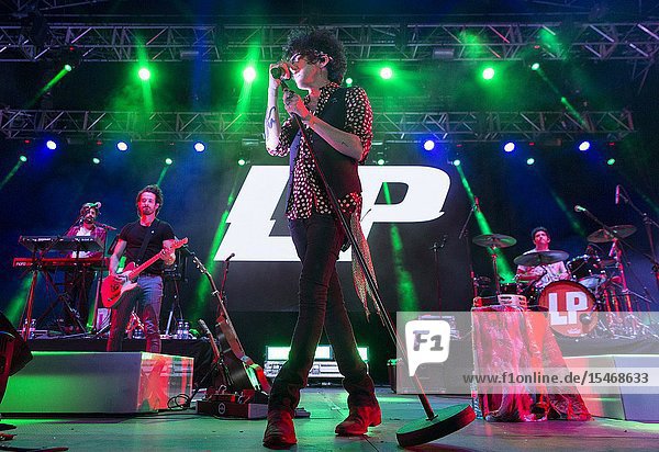 Madrid  Spain-July 16: Laura Pergolizzi (AKA LP) performs on stage at Noches del Botanico festival on july 16  2019 in Madrid  Spain (Photo by Angel Manzano)