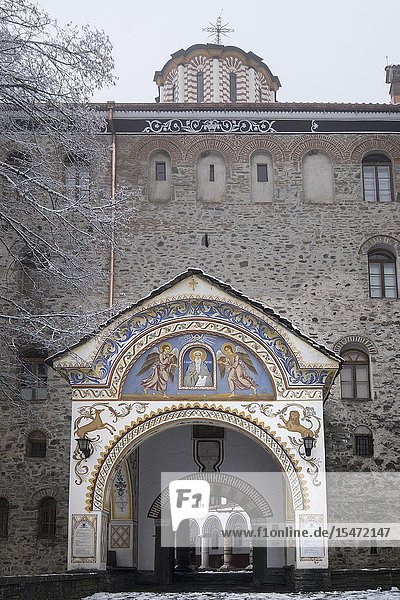 Bulgaria Sofia Rila Monastery.