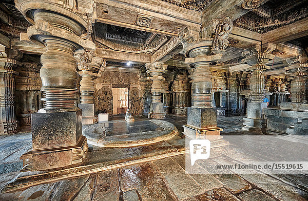 Halebid Jain-Tempel  Hassan  Karnataka  Indien