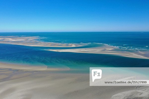 Salt flats at Belo sur Mer, Morondava district, Madagascar.