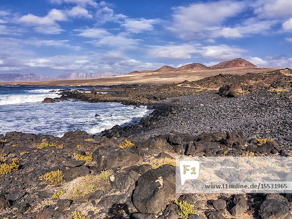 La Caleta. Lanzarote. Canary Islands. Spain. Europe.