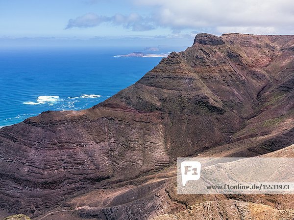 Green Matos from Our Lady of the Snows. Lanzarote. Canary Islands. Spain. Europe.
