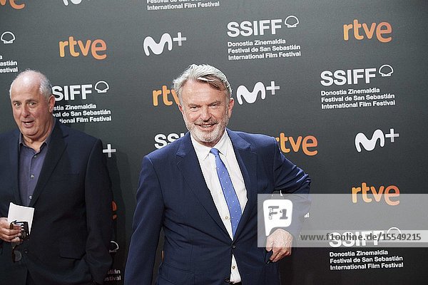 Sam Neill attended Opening Ceremony during 67th San Sebastian Film Festival at Kursaal Palace on September 21 2019 in San Sebastian Spain