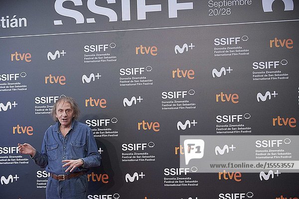 Michel Houellebecq attended 'Thalasso' Premiere during 67th San Sebastian Film Festival at Kursaal Palace on September 25 2019 in San Sebastian Spain