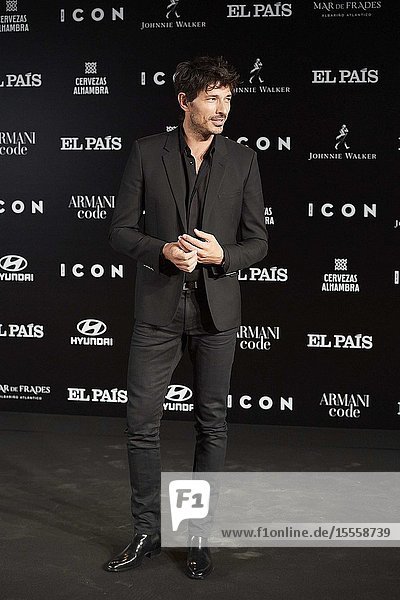 Andres Velencoso attends ICON Awards 2019 at Real Fabrica de Tapices on October 9 2019 in Madrid Spain