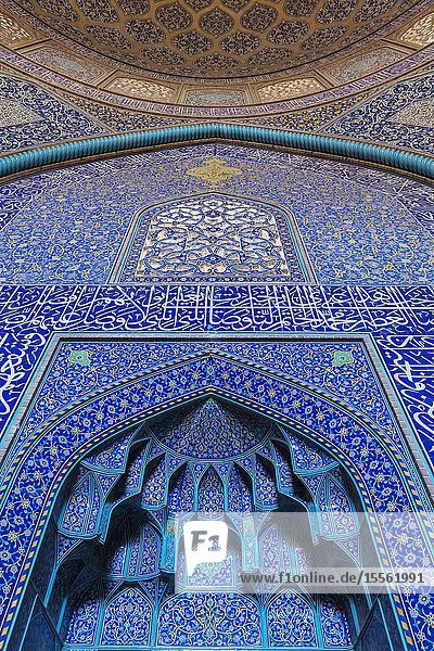 Sheikh Lotfollah Mosque Isfahan Isfahan Province Iran.