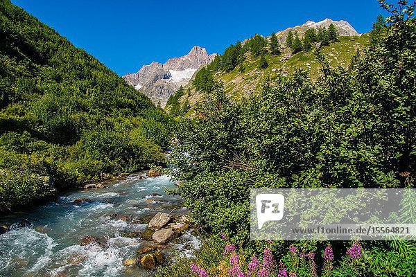 Lake combal val veny italy.