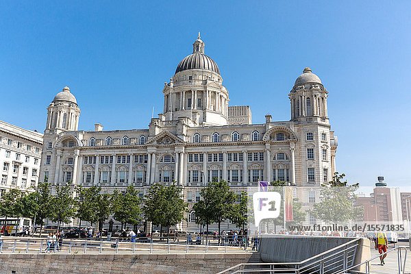 UK Liverpool Port of Liverpool Building.