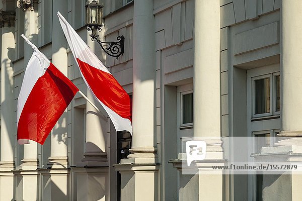President's Palace in Warsaw Poland.