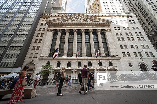 The New York Stock Exchange on Thursday August 15 2019.