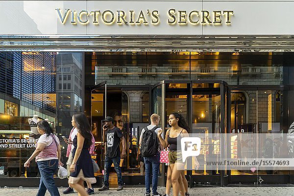 The Victoria's Secret store in busy Herald Square in Midtown in New York on Tuesday August 20 2019. Victoria's Secret is a brand of L Brands.