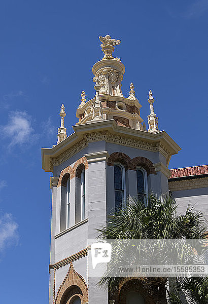 Turm der Memorial Presbyterian Church in St. Augustine  USA