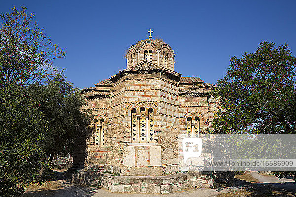 Kirche der Heiligen Apostel  10. Jahrhundert  Antike Agora  Athen  Griechenland