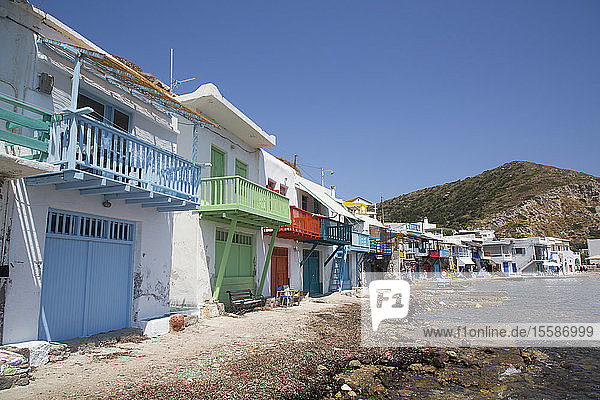 Dorf Klima  Insel Milos  Kykladengruppe  Griechische Inseln  Griechenland