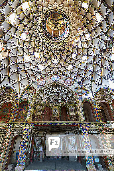 Borujerdi-Haus  Hauptkuppel  Kashan  Provinz Isfahan  Islamische Republik Iran