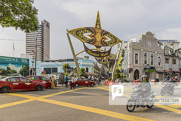 Kasturi Walk neben dem Zentralmarkt in Kuala Lumpur  Malaysia  Südostasien